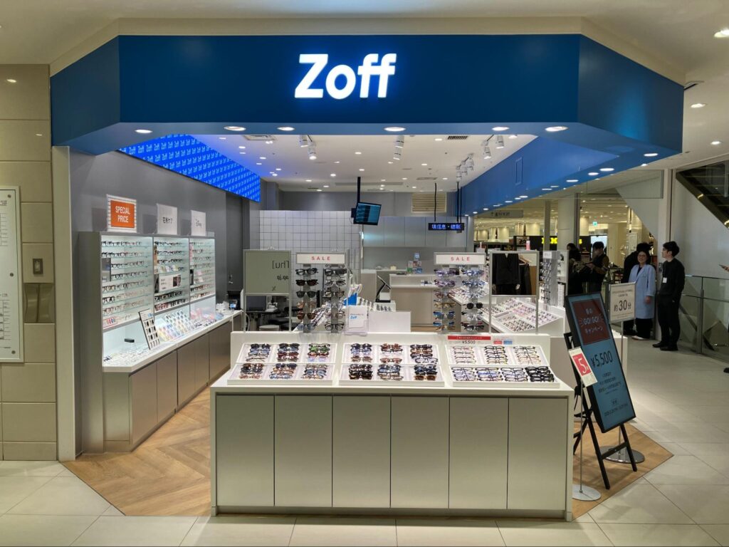 【優惠券】到日本「Zoff」配眼鏡超划算!價格比台灣實惠+享免稅10%+5%折扣